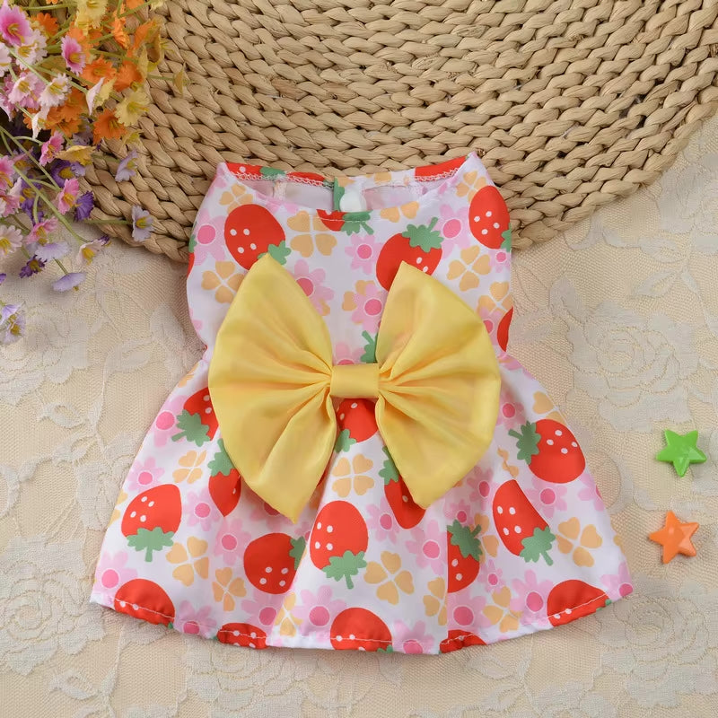 Yellow Bow Dress